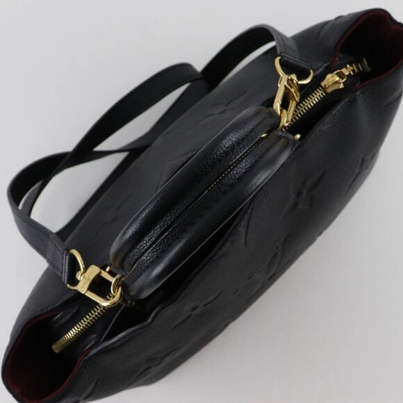 LOUIS VUITTON Petit Palais PM Handbag M58916 2WAYShoulder Noir black Monog. - Picture 4 of 13